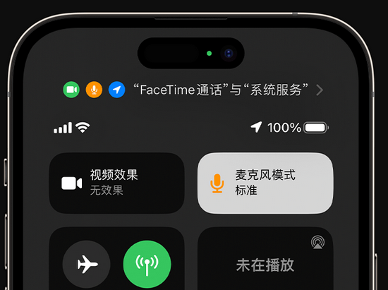 鲁甸苹果授权维修网点分享iPhone在通话时让你的声音更清晰 