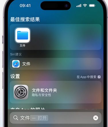 鲁甸apple维修中心分享iPhone文件应用中存储和找到下载文件 