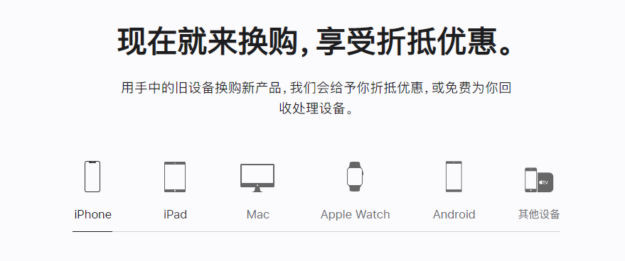 鲁甸苹果手机维修分享iPhone以旧换新的去处 