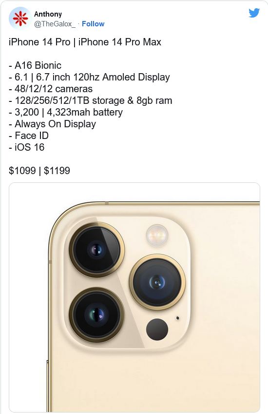 鲁甸苹果14维修分享iPhone 14全系涨价 