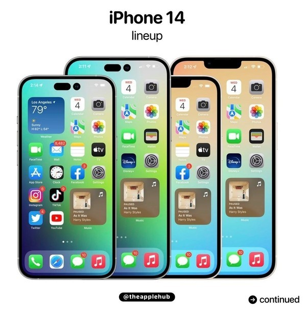 鲁甸苹果14维修分享iPhone 14全家福 
