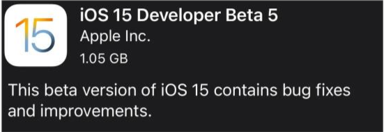 鲁甸苹果手机维修分享如何升级到iOS15.0 beta5 