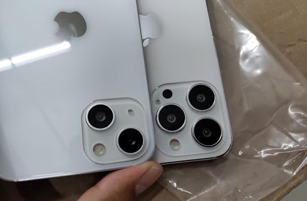 鲁甸苹果手机维修分享iPhone 13‌机模长什么样 